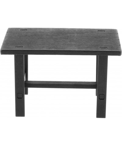 1/6 Scale Furniture f Action Figures Miniature Furniture Desk Black $20.83 Dollhouse Accessories