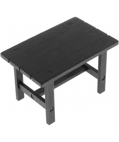 1/6 Scale Furniture f Action Figures Miniature Furniture Desk Black $20.83 Dollhouse Accessories