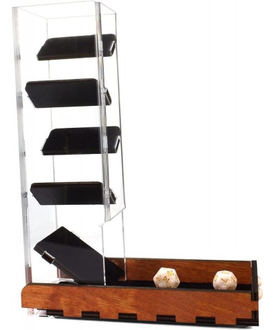 Tall Velvet Lined Dice Tower - Softer Sound - Color Options (Tower W/ Gunstock Tray) $75.09 Game Accessories