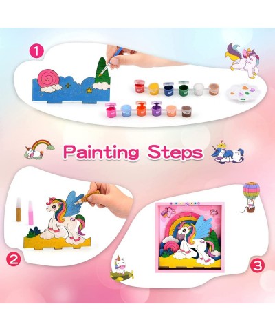 Birthday Gifts for 6 Year Old Girls Unicorn Painting Kit Arts and Crafts for Kids Decorate and Drawing Crafts Supplies for Gi...