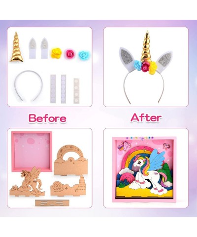 Birthday Gifts for 6 Year Old Girls Unicorn Painting Kit Arts and Crafts for Kids Decorate and Drawing Crafts Supplies for Gi...