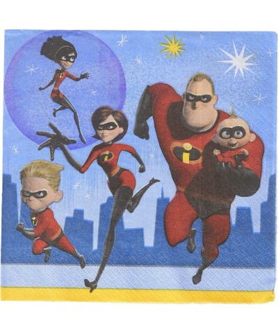 Incredibles 2 Lunch Napkins 16-Count One Size $16.74 Kids' Party Tableware