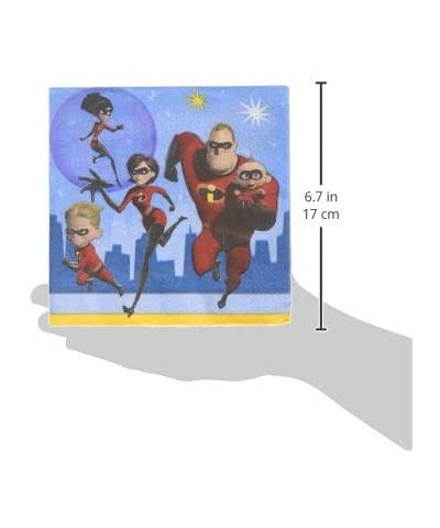 Incredibles 2 Lunch Napkins 16-Count One Size $16.74 Kids' Party Tableware