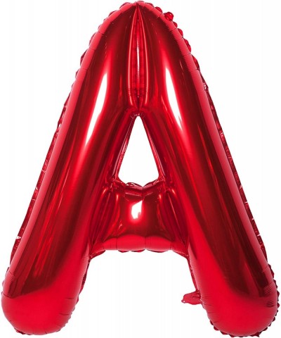 Letter Balloons 40 Inch Giant Jumbo Helium Foil Mylar for Party Decorations Red A $15.41 Kids' Party Decorations