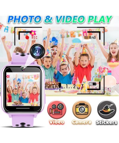 Kids Smart Watch for Boys Girls Age 3-12 Toys with 24 Puzzle Games Pedometer HD Camera Video Recording Music Player Calculato...