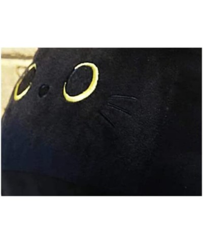 Gardening Spring-Plush Toy Black Cat Plush Toy Creative Cat Shape Pillow Gift Animal Dolls (55cm（21.7”）) $73.53 Kids' Plush T...