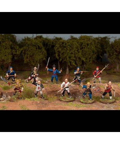 Imperial Conquests - Chinese Boxers - 30 Multi-Part Hard Plastic (HIGH Impact POLYSTYRENE) 28MM Figures… $59.05 Trading Cards...