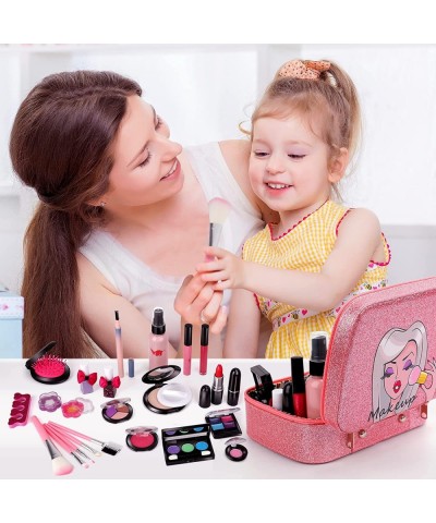 Kids Makeup Kit for Girl Real Washable Makeup Set Girl Toys Little Girl Makeup for Kids Children Toddler Princess Play Make U...