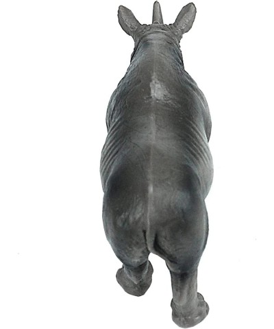 African Jungle Animals Figures Toys Female Rhino Realistic Plastic Safari Animals Figurine Height 2.2 inch $17.48 Play Figure...