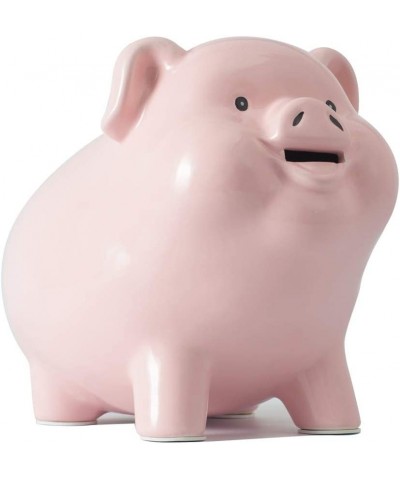 Piggy Bank for Adults Must Break to Open Ceramic Girls Boys Money Box Coin Jar Pink Mini Safe for Kids Savings Bank for Adult...