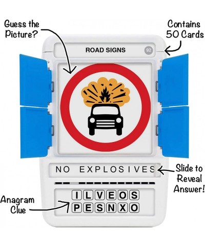 Road Signs Travel Game - Traffic Sign Flash Cards Helps Learn DVLA Highway Code Theory Driving Test UK $38.47 Travel Games