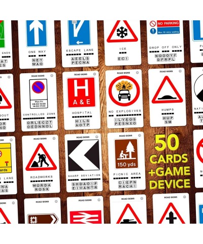 Road Signs Travel Game - Traffic Sign Flash Cards Helps Learn DVLA Highway Code Theory Driving Test UK $38.47 Travel Games