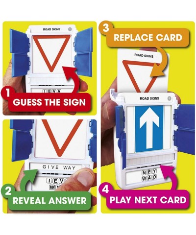 Road Signs Travel Game - Traffic Sign Flash Cards Helps Learn DVLA Highway Code Theory Driving Test UK $38.47 Travel Games