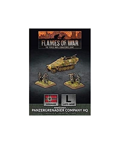 Flames of War: Late War: German: Panzergrenadier Company HQ (GBX68) $31.50 Game Accessories