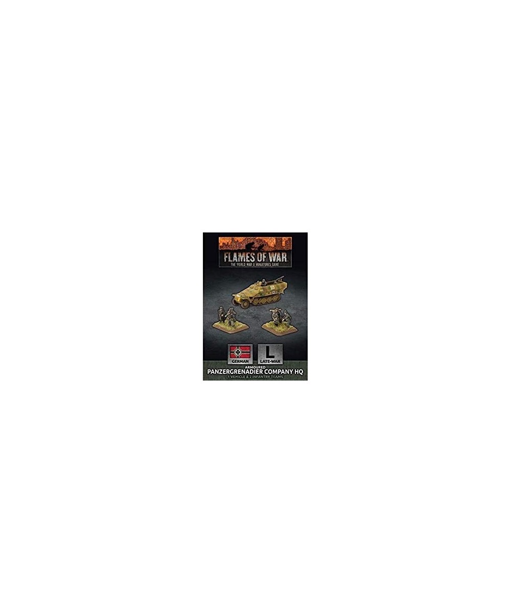 Flames of War: Late War: German: Panzergrenadier Company HQ (GBX68) $31.50 Game Accessories