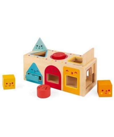 Geometric Shapes 6 pc Wooden Sorting Box - Ages 12+ Months - J05330 $37.52 Early Development & Activity Toys