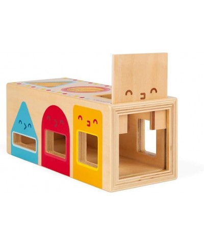 Geometric Shapes 6 pc Wooden Sorting Box - Ages 12+ Months - J05330 $37.52 Early Development & Activity Toys