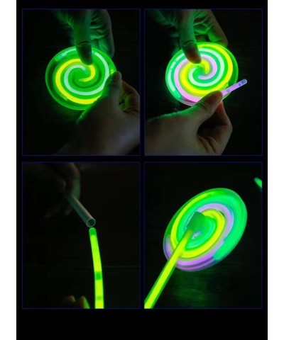 Glow Stick Spinning Lollipop Wand – Set of 5 Light Up Party Favor for Kids and Adults $20.83 Kids' Party Favor Sets