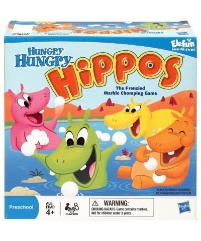 Hungry Hungry Hippos Tabletop Game (Packaging May Vary) $44.23 Board Games