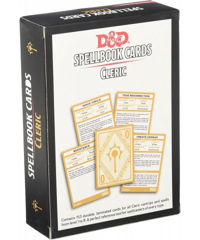 Dungeons & Dragons - Spellbook Cards: Cleric (153 cards) $40.96 Card Games