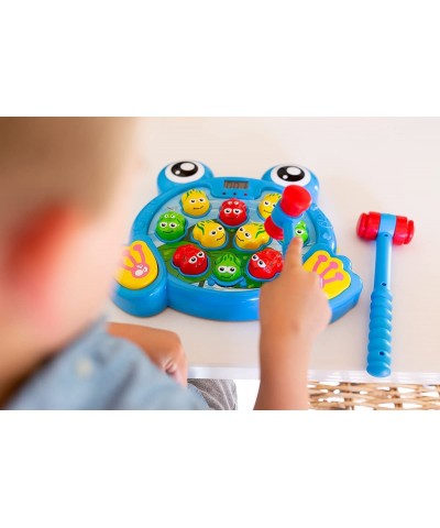 Whack A Frog Hammering Game - Great Toddler Toy for Learning & Early Hand Eye Co-Ordination Development. (Blue) $48.29 Early ...