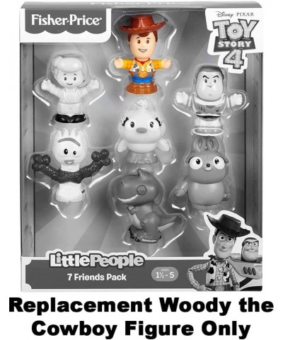 Replacement Parts Playsets - GFD12 ~ Replacement Woody The Cowboy Figure ~ Also a Replacement for Toy Story 4 Ferris Wheel Pl...