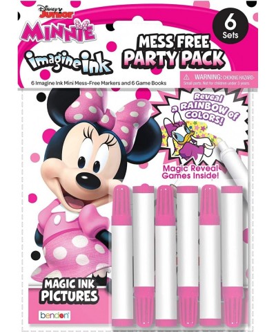 Disney Minnie Mouse Imagine Ink Coloring Book Bundle for Girls Boys - 12 Pack No Mess Coloring Books with Minnie Mouse Tattoo...