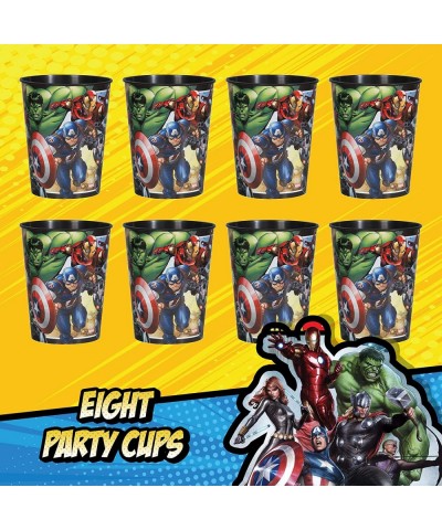 8 Count Marvel Avengers Party Cups | Kid's Birthday Party Favors Movie Event $26.04 Kids' Party Tableware