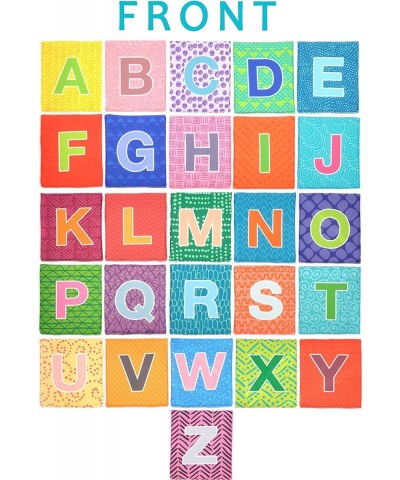 Soft Alphabet Cards - Baby Educational Preschool Early Learning ABC Letters Flash Cards Classroom Montessori Teaching Toy for...