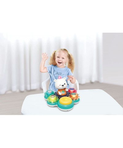 Baby Musical Toys for 18+ Months Toddler Bear Sorting & Stacking Toys for 1 2 3 Year Old Boys Girls Kids with Sound & Light I...