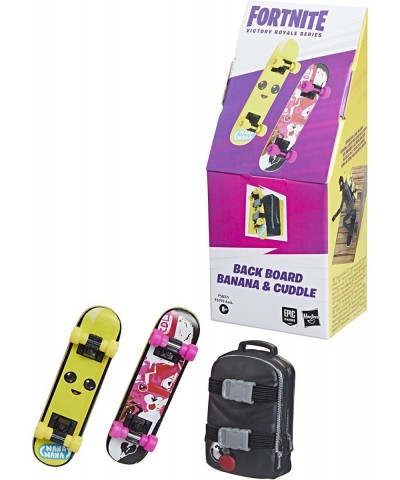 Victory Royale Series Banana and Cuddle Board Rider Set Skateboard Collectible Accessory Pack $16.87 Action Figures