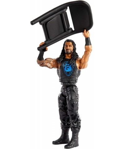 WWE Wrekkin Series 7 Roman Reigns 6 in Action Figure with Punching Action Gripping Hands and Bendable Chair Accessory Poseabl...