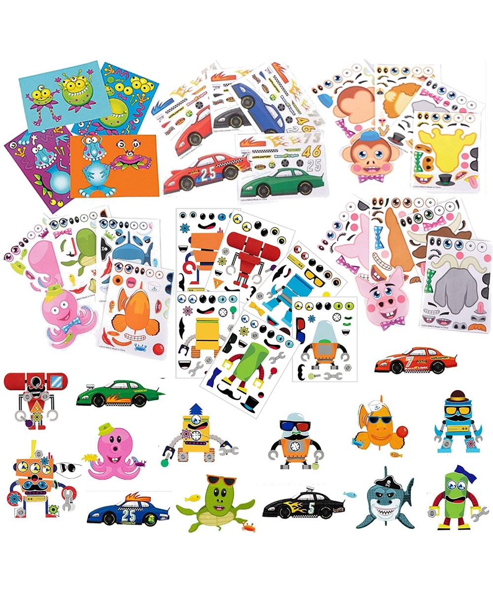 Make A Sticker Sheets (4.5 x 6.5 inches) - Great for Kid's Stocking Stuffers Easter Basket Stuffers Party Favors Kid's Travel...