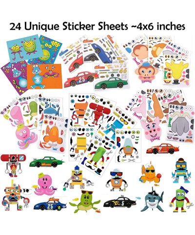 Make A Sticker Sheets (4.5 x 6.5 inches) - Great for Kid's Stocking Stuffers Easter Basket Stuffers Party Favors Kid's Travel...