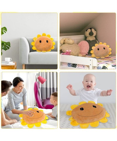 Sunflower Throw Pillow Hand Warmer Plush Stuffed Toy Doll Soft Decorative Cushion Doll for Sofa Home Bedroom Office Dormitory...