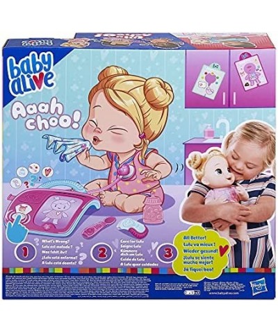 Lulu Achoo Doll 12-Inch Interactive Doctor Play Toy with Lights Sounds Movements and Tools Kids Ages 3 and Up Blonde Hair $76...