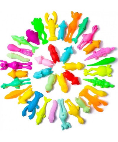 36 Pieces Finger Slingshot Animal Toys Animal Slingshots Stretchable Funny Finger Animal Slingshot Toys Great for Flying Game...