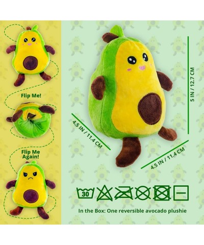 | Avocado Stuffed Animal | Reversible Plushie | Green and Yellow Reversible Avocado Plush Toy $25.46 Stuffed Animals & Teddy ...