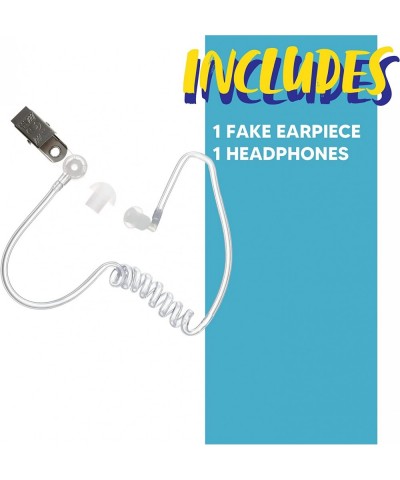 Spooktacular Secret Spy Earpiece Headphones Secret Service Earpiece FBI CIA Secret Service Security Police Guard Earpiece Cos...