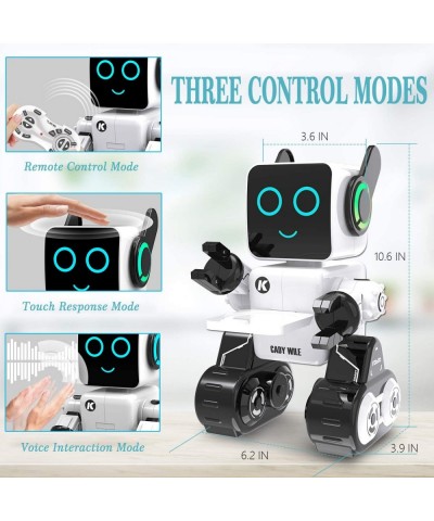 Robot Toy for Kids Intelligent Interactive Remote Control Robot with Built-in Piggy Bank Educational Robotic Kit Walks Sings ...