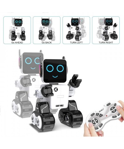 Robot Toy for Kids Intelligent Interactive Remote Control Robot with Built-in Piggy Bank Educational Robotic Kit Walks Sings ...