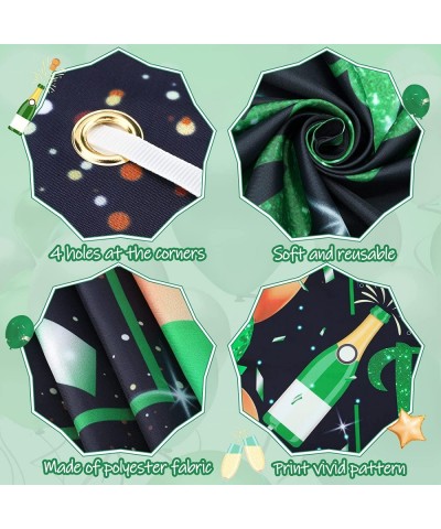 Green Black Gold Birthday Party Decoration Banner Green Black Happy Birthday Backdrop Banner Large Green Black Gold Birthday ...