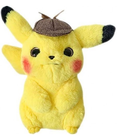 28cm 1 Pcs Detective Pikachu Plush Toy Movie Doll Pillow Cuddly Stuffed Animal for Kids Couples Birthday Anime plushies $39.2...