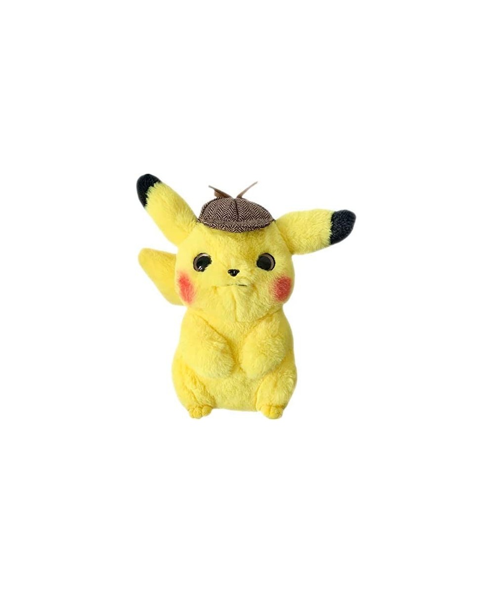 28cm 1 Pcs Detective Pikachu Plush Toy Movie Doll Pillow Cuddly Stuffed Animal for Kids Couples Birthday Anime plushies $39.2...