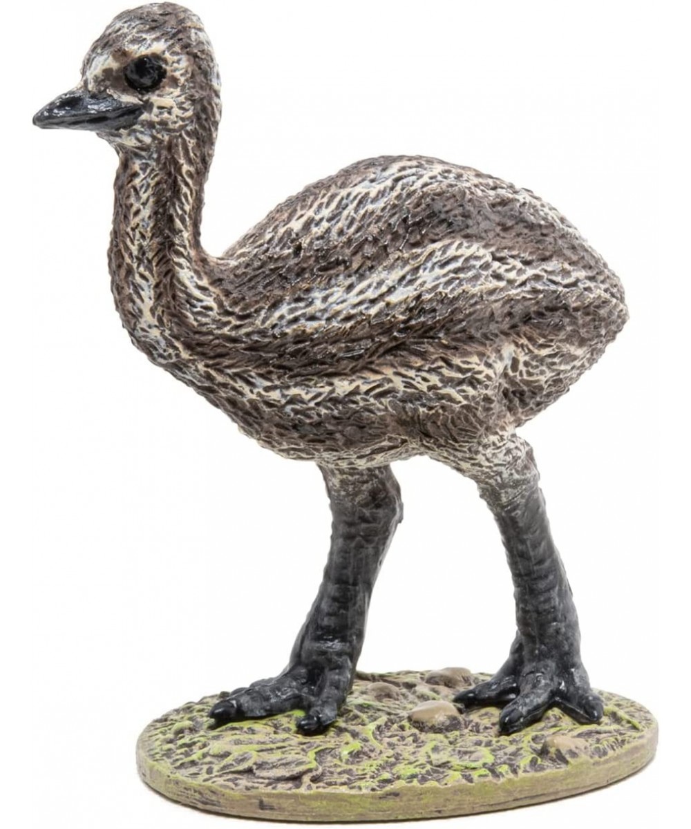 Hand-Painted - Figurine -Wild Animal Kingdom -Baby emu -50273 -Collectible - for Children - Suitable for Boys and Girls- from...