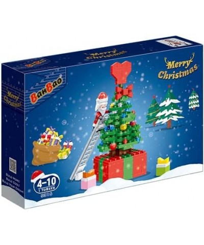 Christmas Tree Building Block Set - 187 Pieces - Santa Claus Christmas Tree Building Bricks - Stocking Stuffer Gift $27.03 To...