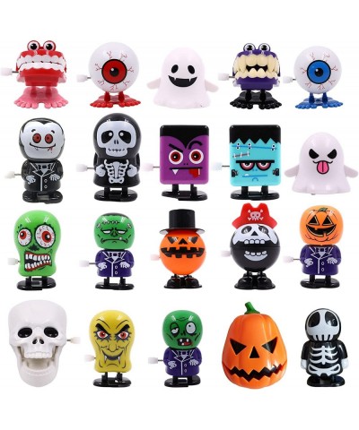 20 Pack Halloween Wind Up Toys Assortments for Kids Wind Up Toy Bulk for Halloween Party Favors Goody Bag Filler Stuffers (Ha...