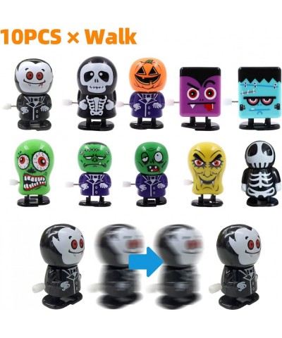 20 Pack Halloween Wind Up Toys Assortments for Kids Wind Up Toy Bulk for Halloween Party Favors Goody Bag Filler Stuffers (Ha...