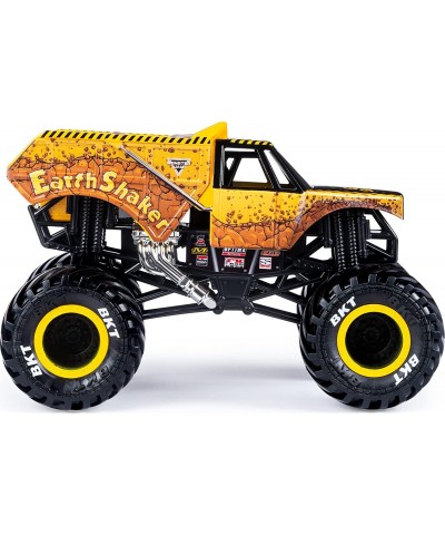 Monster Jam Official Earth Shaker Monster Truck Die-Cast Vehicle 1:24 Scale $43.62 Kids' Play Trucks