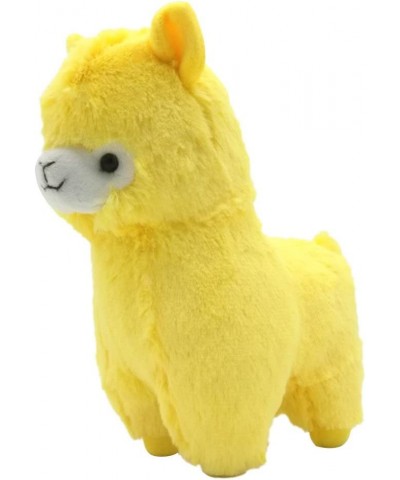 Cuddly Plush Soft Baby Stuffed Animals Toy Llama Lamb Yellow Alpaca Doll 7 " Kids' Plush Pillows Cushion Plush Doll for Gradu...